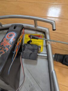 Robokart - right wheel servo